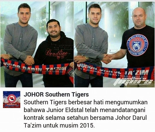 Photo courtesy of the Johor Southern Tigers Facebook Page